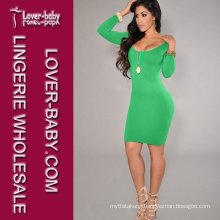 Lady Bodcyon Green Plus Size Sexy Clubwear (L27898-1)